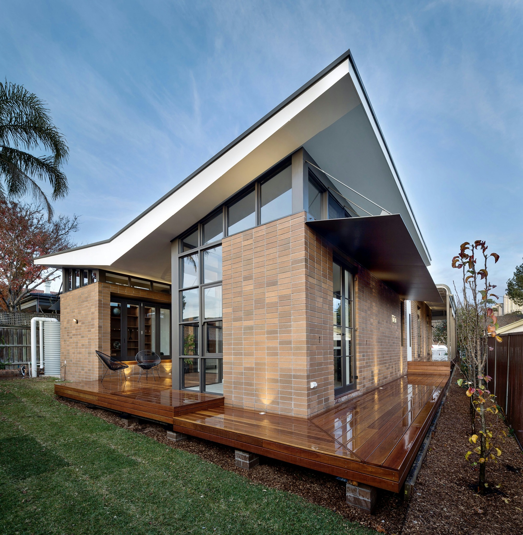 Vivienda residencial de arquitectura contemporánea